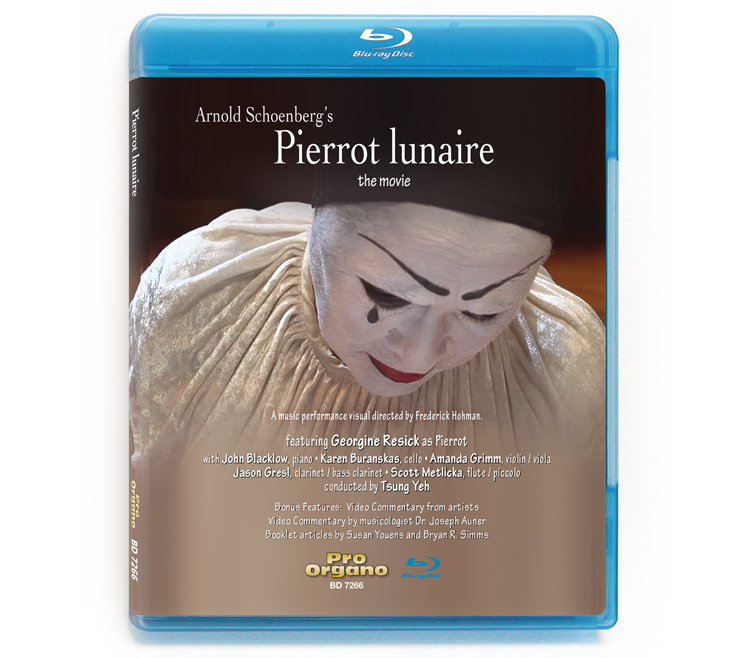 Pierrot Lunaire - the movie [Blu-ray video] Georgine Resick - Pro Organo